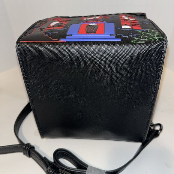 Mad Engine Haunted House Halloween Purse Fine by Me Ghost Spider Web - Picture 8 of 8